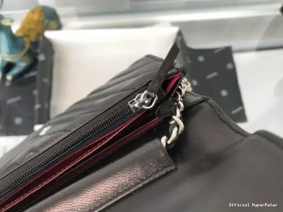 Hyper Peter Silver Gold  CHANEL Lambskin Hardware Flap Bag With  0517